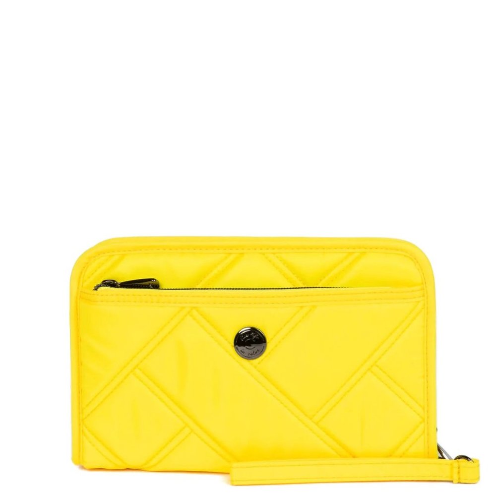 Lug Zeppelin 2 RFID Wristlet Wallet - Yellow NWT